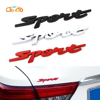 GTIOATO โลโก้ Sport 3D โลโก้รถ โลโก้ติดรถยนต์ ตราสัญลักษณ์ สติ๊กเกอร์โลโก้รถ Logo โลโก้ โลโก้ติดรถยนต์สําหรับ สติ๊กเกอร์โลหะ ของแต่งรถยนต์ ตกแต่งรถยนต์