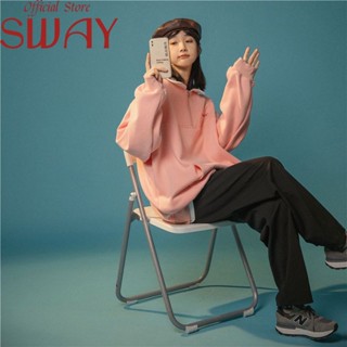 SWAY  เสื้อกันหนาว เสื้อฮู้ด นค้ามาใหม่ ใส่สบายๆ หลวม สไตล์เกาหลี รุ่นใหม่ Comfortable สบาย S011303 36Z230909