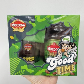 [GIFTSET] Moccona Espresso มอคโคน่า เอสเปรสโซ่ กาแฟสำเร็จรูป 200 กรัม + แก้วอเนกประสงค์