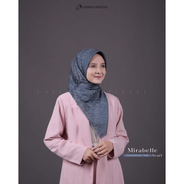 MIRABELLE SCRAF โดย LATISZA HIJAB || PREMIUM HIJAB PREMIUM SCRAFT HIJAB