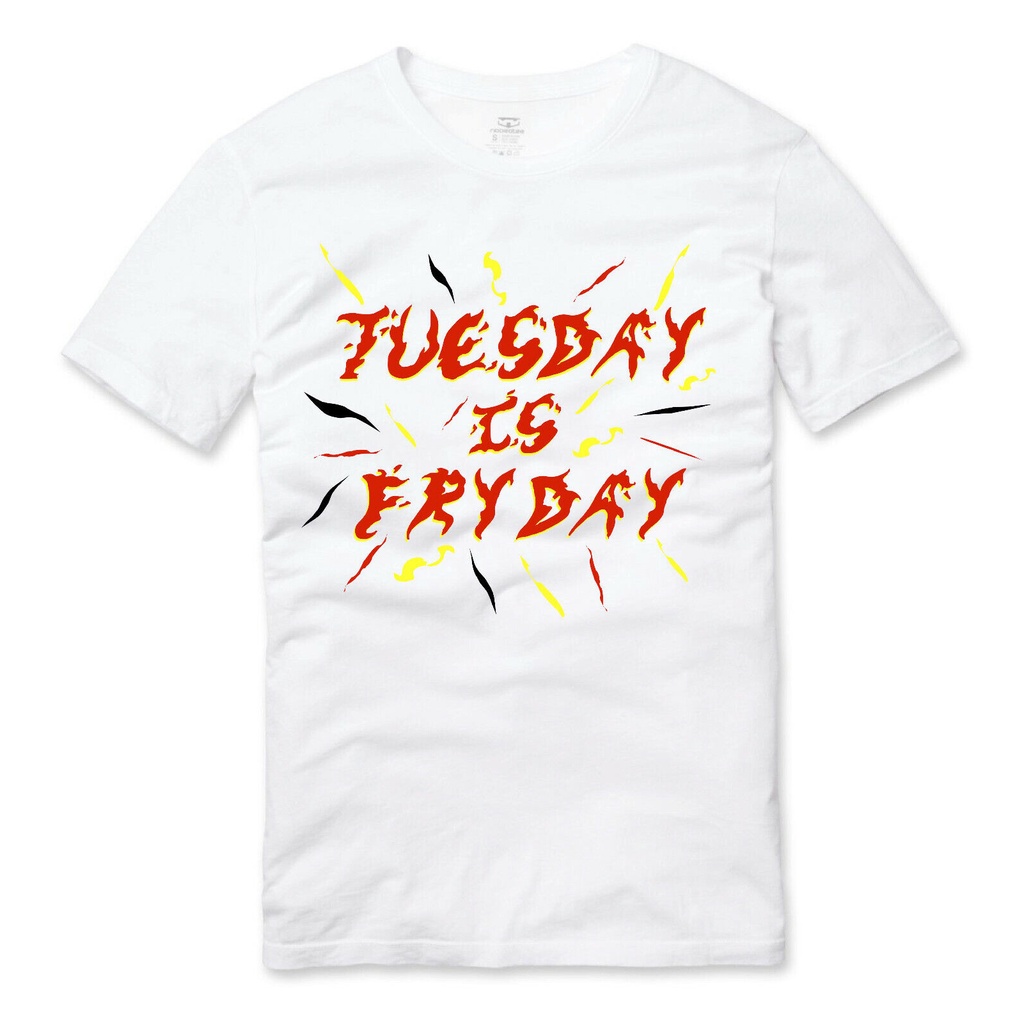 Ted Bundy วันอังคาร Is Fryday Serial Killer T Shirt สีขาว