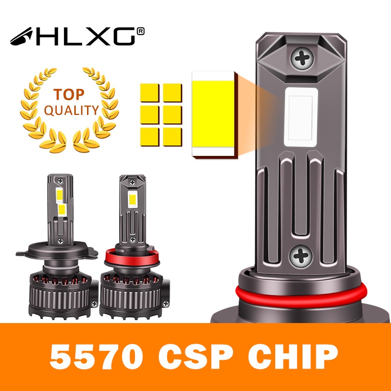 200W 60000LM H11 LED H7 H4 H1 HB3 HB4 HIR2 9012 9005 9006 Canbus Turbo Car Headlight Bulbs auto fog 