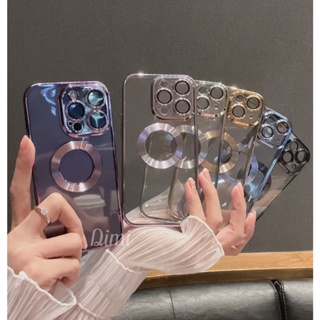 case tpu เคสขอบเงกันเลนส์กล้องแบบใหม่ สำหรับไอโฟน เคสไอโฟน 14 14Pro 14Promax 14plus iPhone 14 Pro max iPhone14 plus