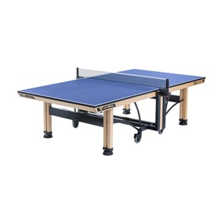 โต๊ะปิงปองมาตรฐานแข่งขัน Cornilleau 850 ITTF เฟรมไม้ - พื้นท็อปสีน้ำเงิน