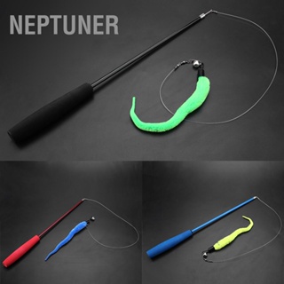 Neptuner ของเล่นไม้กายสิทธิ์ แบบยืดหยุ่นสูง สําหรับสัตว์เลี้ยง แมว