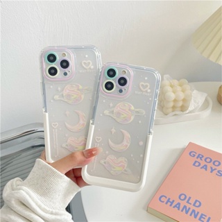 เคส สำหรับ ไอโฟน เคสซิลิโคน สินค้าพร้อมส่งจากไทย สำหรับ Iphone 14 13 12 11 Pro max โต๊ะดาวจันทร์ TPU-S1249