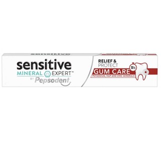 Pepsodent Sensitive Gum Care 100 G.ยาสีฟันเปปโซเดนท์ เซนซิทีฟ  กัม แคร์ 100ก.