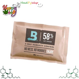 Boveda 58%-62% ขนาด 67 gram ซองควบคุมความชื้น ใช้ได้นาน 1 ปี ของแท้ 2 Way boveda ใช้ซ้ำได้