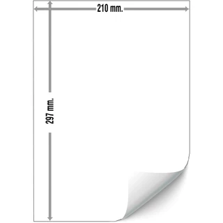 See-D Labels สติ๊กเกอร์กระดาษชนิดสีพาทเทล ขนาด A4 (210 x 297 mm.)