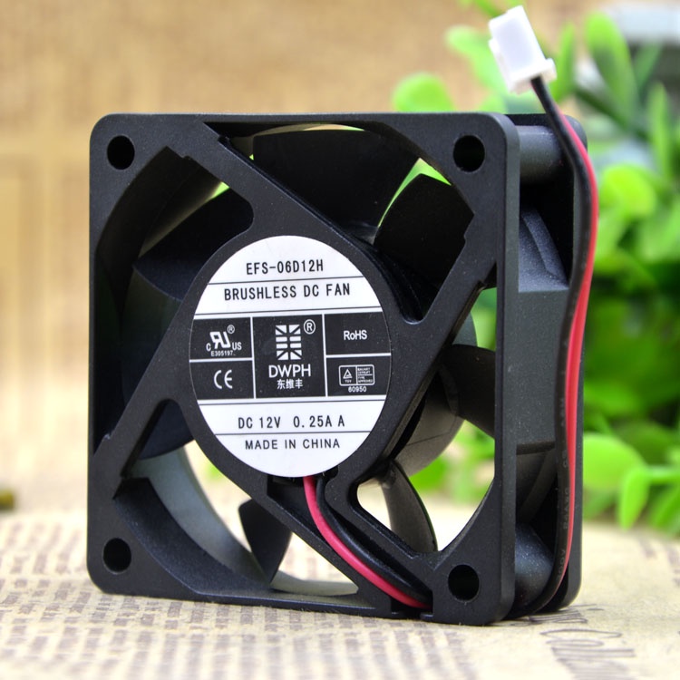 YTH DWPH EFS-06D12H 6020 12V 0.25A COOLING FAN