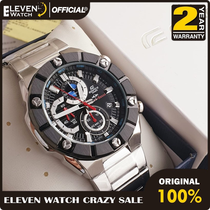 Casio EDIFICE นาฬิกาข้อมือ EFR-569TR EFR569TR รับประกัน 2 ปี ของแท้ 100%