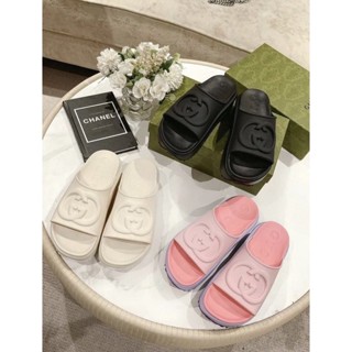 รองเท้า Gucci Women Interlocking GG Slides📍พร้อมส่ง📍