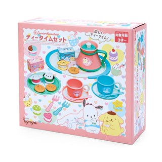 [ส่งตรงจากญี่ปุ่น] ชุดฟิกเกอร์ตัวละคร Sanrio Tea Time ขนาดเล็ก สไตล์ญี่ปุ่น