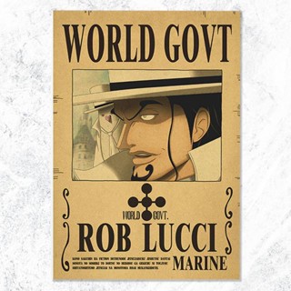 โปสเตอร์ One Piece ROB LUCCI One Piece ขนาด A3 28.5x42 ซม.