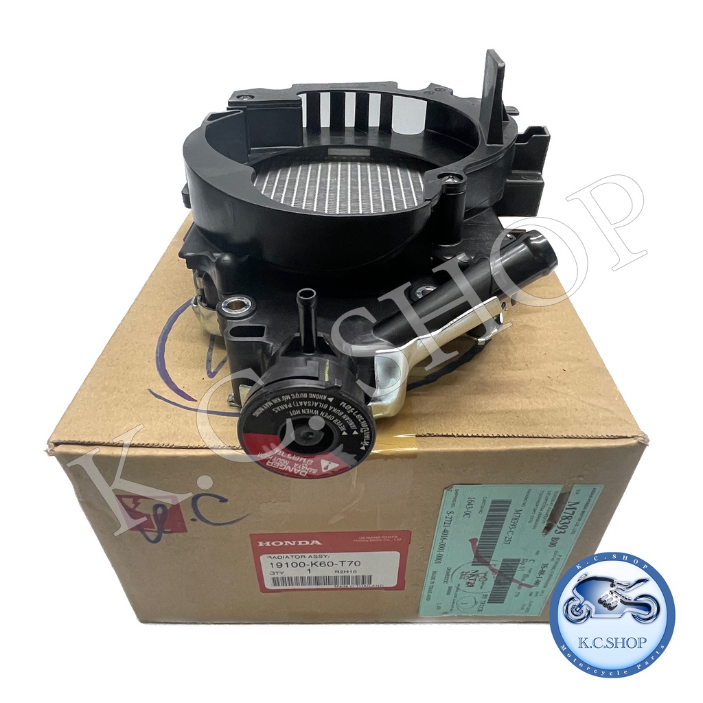 หม้อน้ำ CLICK 125 LED ปี 2018-2020 แท้ศูนย์ HONDA 100% 19100-K60-T70