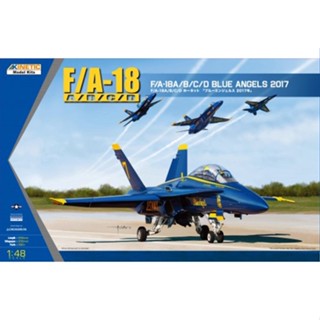 โมเดลประกอบ Kinetic Model1/48 KI-K48073 USN BLUE ANGLE 2017 F/A-18A/B/C/D