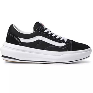 VANS OLD SKOOL OVERT CC BLACK WHITE SNEAKERS สินค้ามีประกันแท้