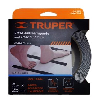 TRUPER 12542 เทปกันลื่น 25 มม (CAD-25RN) (กล่อง 6 ชิ้น)