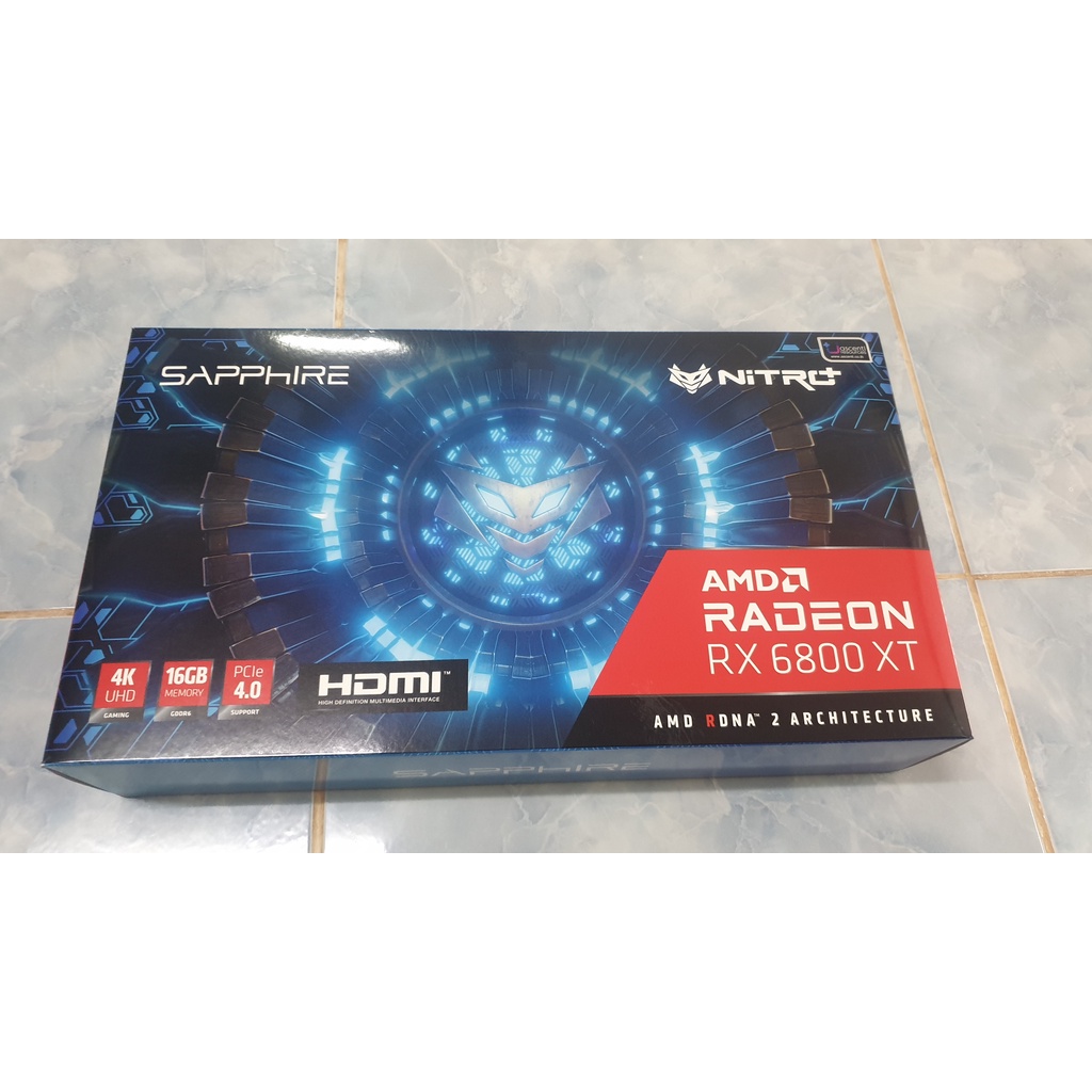 การ์ดจอ Sapphire RX6800XT Nitro+ OC