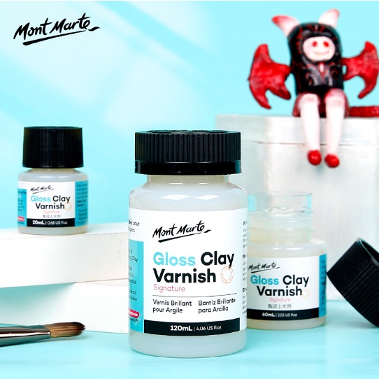 V8 สเปรย์โปร่งใส Gloss Clay Varnish ประติมากรรมลายเซ็น Sealant Clear Varnish Polymer Air Hardening C