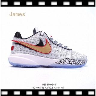 100% NK Lebron 20 James- 20 รองเท้ากีฬา รองเท้าบาสเกตบอล สําหรับผู้ชาย