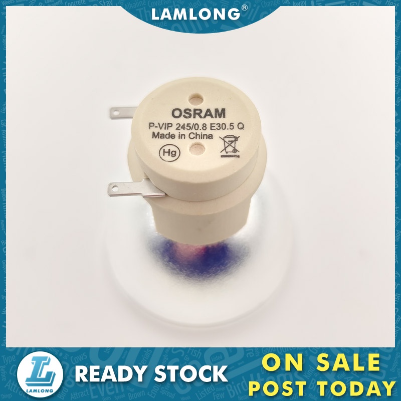 P-VIP 245/0.8 E30.5Q โคมไฟโปรเจคเตอร์สําหรับ BenQ W2700 W2700i W5700 W6700