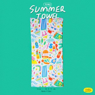 SURF N TURF  TINY SUMMER TOWEL