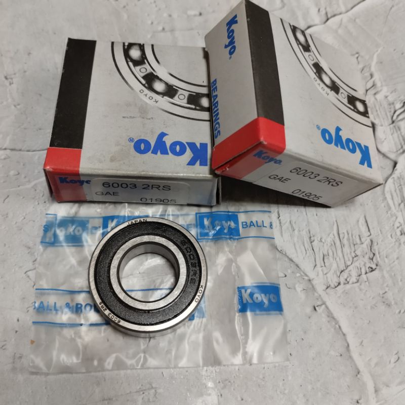 BEARING 6003 2RS KOYO หมวกยาง
