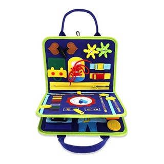 Educational Travel Game Early Learning For Toddler Soft Felt Intelligence Developing Motor Skill Busy Board