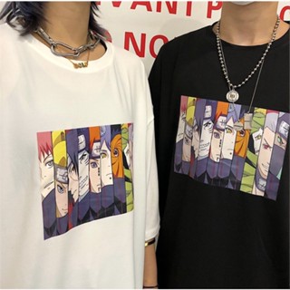 เสื้อยืดผู้ เสื้อยืด พิมพ์ลายอนิเมะ DTF Naruto Cool Collor II BRIGO ขนาดใหญ่ สําหรับผู้ชาย และผู้หญิง S-5XL