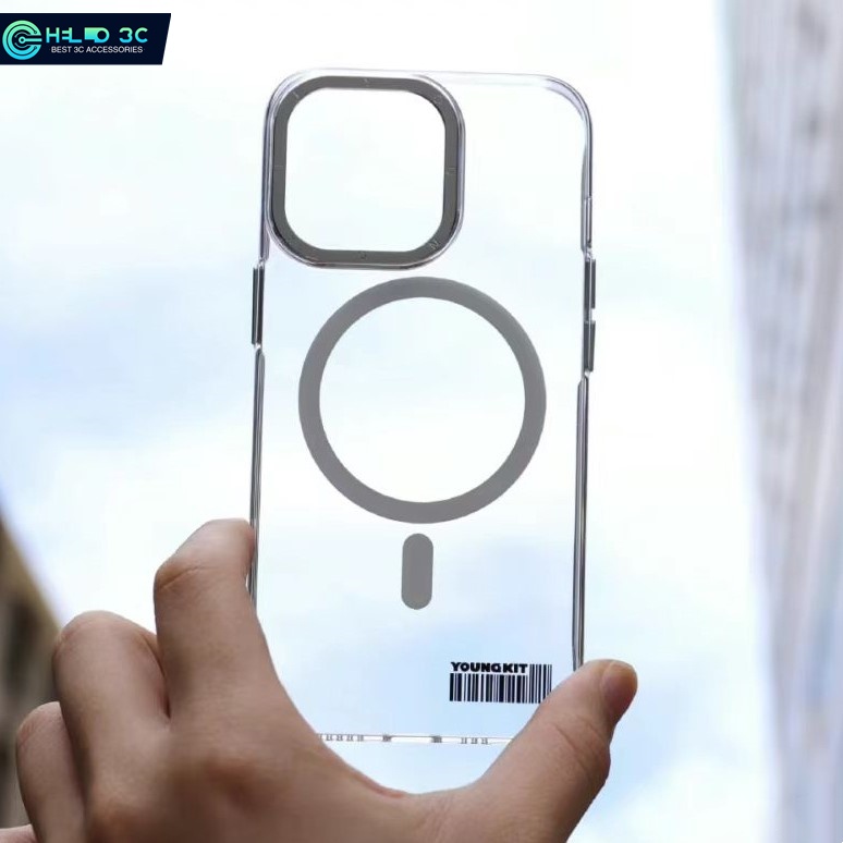 ความโปร่งใสเต็มรูปแบบ Youngkit เข้ากันได้กับ เคส iphone 13/14 เข้ากันได้กับ เคสไอโฟน 14 pro max กันก