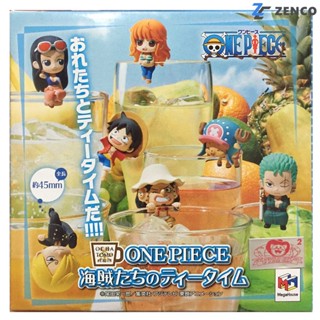 MegaHouse Ochatomo One Piece Pirates Tea Time (Set of 8) 4535123820731