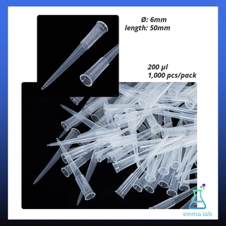 ปิเปตทิป Pipette Tips ขนาด 10ul,200ul,1000ul,5ml,10 ml