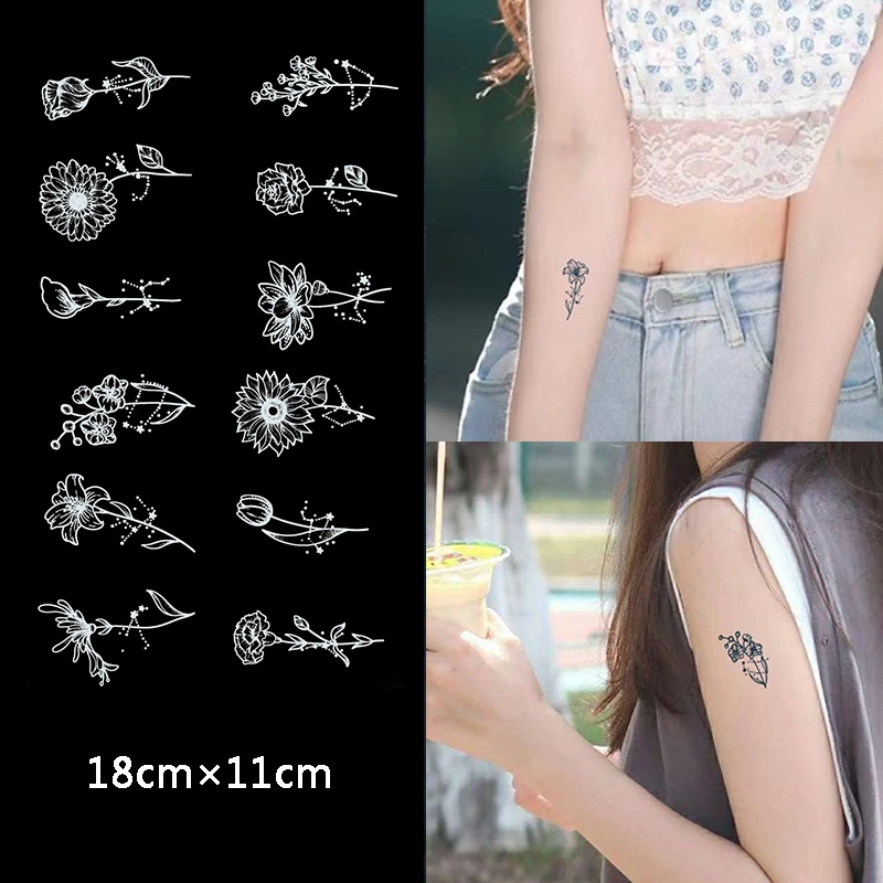 【COCO Magic tattoo】สติกเกอร์รอยสักชั่วคราว กึ่งถาวร กันน้ํา ติดทนนาน 15 วัน 18 ซม.*11 ซม.