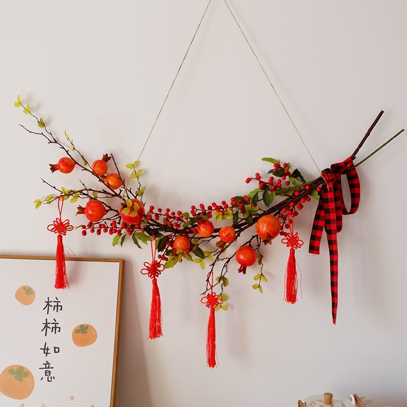 พู่แขวน ประดับปมจีน/ จี้ตกแต่งปีใหม่จีน แบบดั้งเดิม / เครื่องประดับงานฝีมือ Diy - รูปที่ 4