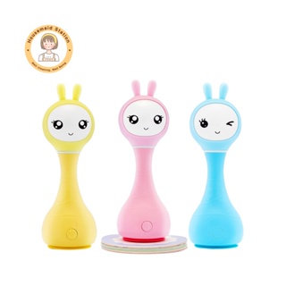 alilo Smarty Rattle R1- Blue- Pink- Yellow ของเล่นอิเล็กทรอนิกส์สำหรับเด็ก Boys Girls By Housemaid Station