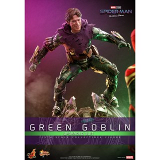 [ PRE-ORDER ] เปิดสั่งจองสินค้า ฟิกเกอร์ โมเดล ของสะสม Hot Toys MMS674 1/6 Spider-Man: No Way Home - Green Goblin (Upgra