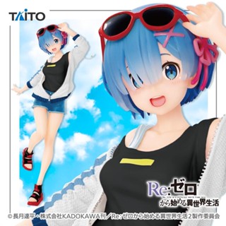 [ Figure แท้ ] Re:Zero Starting Life in Another World - Rem Sporty Summer Ver Renewal Edition [ TAITO ]