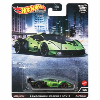 Hot Wheels HotWheels ล้อรถยนต์ พร้อมล้อร้อน Envy Lamborghini Essenza SCV12