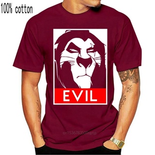 ขายดี!ขายดี เสื้อยืดลําลอง แขนสั้น พิมพ์ลายกราฟิก Lion King Evil Scar สําหรับผู้ชาย GKbfck82HMeopn18S-5XL