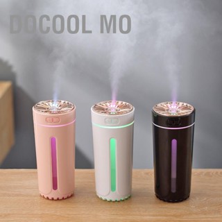 Docool Mo เครื่องฟอกอากาศความชื้นในรถยนต์ ความจุ 300 มล. ไฟกลางคืน สีสันสดใส Mini Usb แบบพกพา เครื่องกระจายน้ํามันหอมระเหย สําหรับบ้าน สํานักงาน