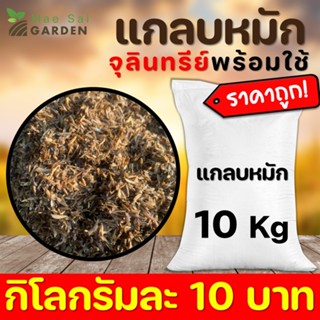 แกลบหมักจุลินทรีย์พร้อมใช้ น้ำหนัก 10 กิโลกรัม