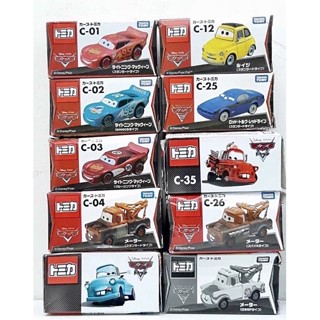 Cars Disney Pixar Takara Tomy 1:64 รวม 10 คัน/ชุด (งานลิขสิทธิแท้)