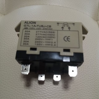 0แม็กเงียบ 30A Alion 30A. G7L-1A-TUBJ-CB 220-240VAC แบบ 4ขา