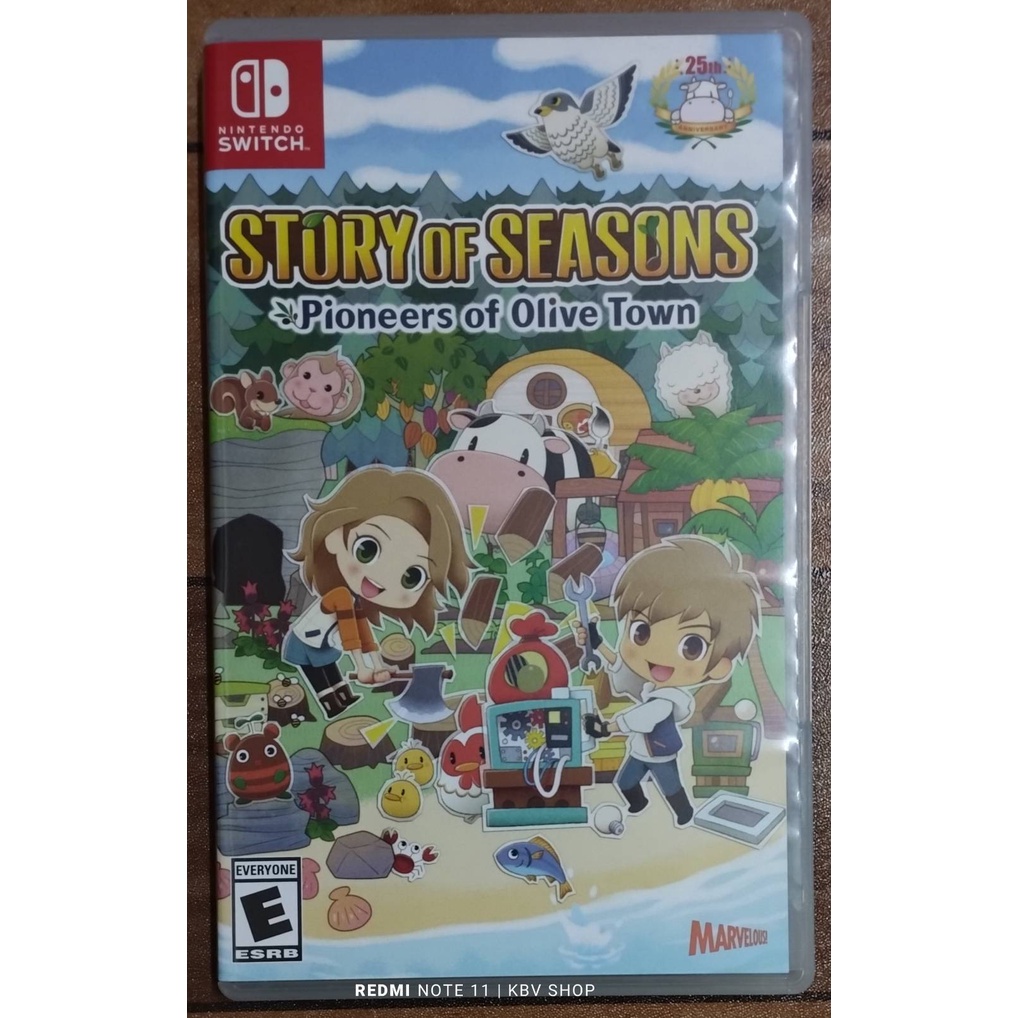 (ทักแชทรับโค๊ด)(มือ 2 พร้อมส่ง)Nintendo Switch : Story Of Seasons Pioneers Of Olive Town มือสอง