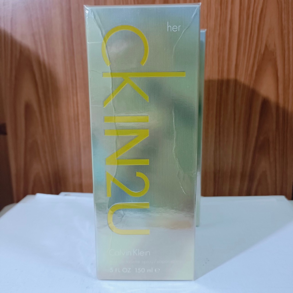 CK IN2U For Her edt 150ml กล่องบุบ