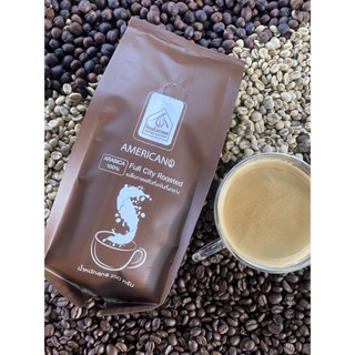 COFFEE FACTORY Ground Americano Medium To Dark Roast 250g.(คั่วกลางค่อนเข้ม-บด)