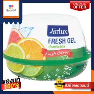 แอร์ลักซ์เฟรชเจล กลิ่นเฟรชซีตรัส 180 ก.AIRLUX FRESH GEL (FRESH CITRUS) 180 G.