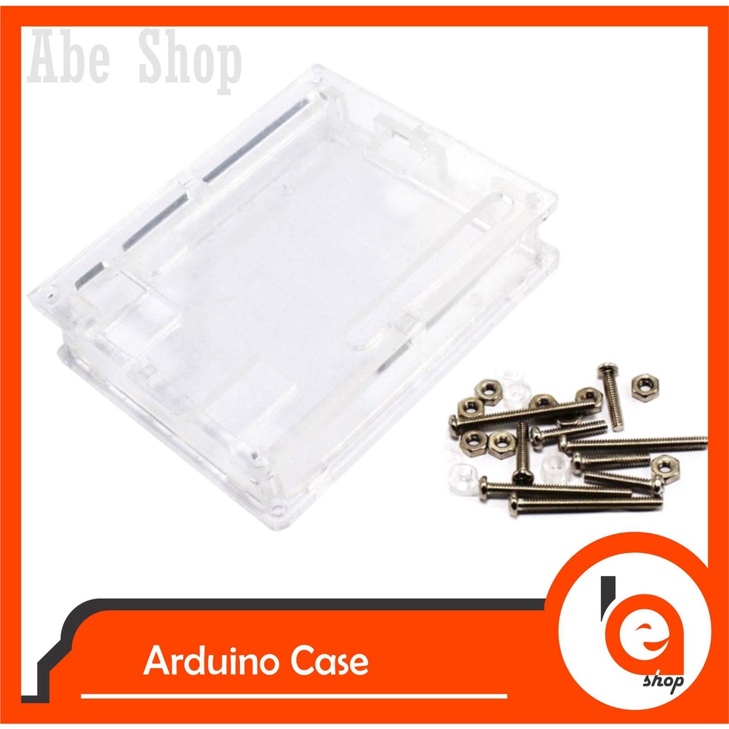 Arduino UNO R3 เคสอะคริลิค Arduino พลาสติกใส