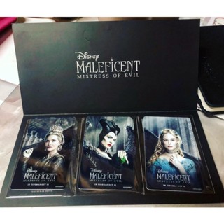 ชุดสุดท้าย บัตรสะสม maleficent major แท้